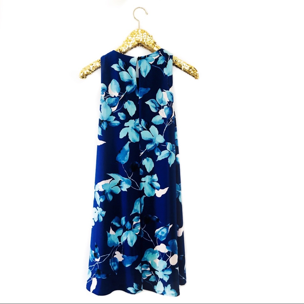 Ralph Lauren Blue floral dress - Picture 2 of 7
